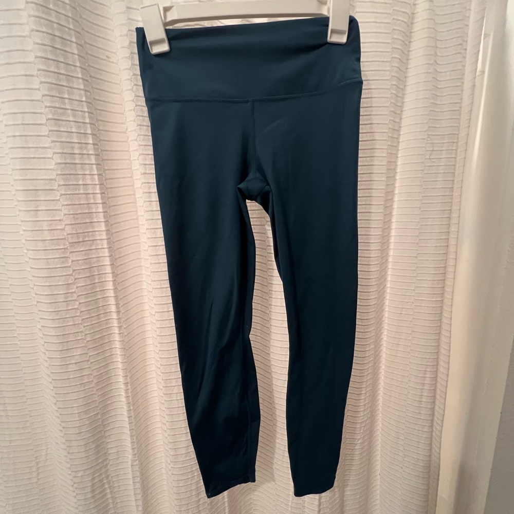 Dark Teal High-Waisted Leggings
